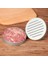 Siyah 1 Takım Yüksek Kaliteli Yuvarlak Hamburger Kalıp Alüminyum Alaşımlı Hamburger Eti Sığır Barbekü Burger Et Presi Mutfak Gıda Kalıp (Yurt Dışından) 5