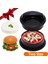 Abs Siyah Abs Hamburger Et Basın Makinesi Yapışmaz Doldurulmuş Yuvarlak Şekil Burger Köftesi Sığır Izgara Pasta Basın Kalıp Makinesi Mutfak Aksesuarları (Yurt Dışından) 4