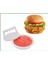 13135 Hamburger Makinesi Yuvarlak Şekil Hamburger Presi Yapışmaz Et Burger Şef Köfte Sığır Izgara Burger Presi Patty Maker Kalıp Mutfak (Yurt Dışından) 3