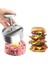 80MM Burger Presi Patty Maker Alüminyum Bahar Yapışmaz Burger Presi Et Makinesi Ayarlanabilir Et Presi Burger Mutfak Gıda Kalıp (Yurt Dışından) 2