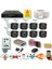 8 KAMERALI SET - İNSAN YÜZ VE HAREKET ALGILAYAN 1080P 5MP SONY LENS GÜVENLİK KAMERASI SETİ 7808 1