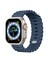 Akıllı Saat Watch için Uyumlu 42MM 44MM 45MM 49MM 1/2/3/4/5/6/se/7/8/ultra Akıllı Saat Silikon Kordon ve Kayışı Deep Blue 1