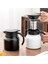 Beyaz 800 ml 800/1000 ml Büyük Kapasiteli Su Isıtıcısı Paslanmaz Çelik Cezve Isı Yalıtımı Taşınabilir Çaydanlık Kahve Filtresi Coffeeware (Yurt Dışından) 3