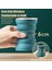 Beyaz 320 ml Silikon Katlanır Su Bardağı Taşınabilir Teleskopik Kapaklı Bardak Açık Isıya Dayanıklı Kupa Katlanabilir Seyahat Içme Bardağı (Yurt Dışından) 4