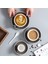 80 ml Seramik Kahve Fincan ve Çay Tabağı Seti Granit Amerikan Latte Fincan Çekme Çiçek Fincan Espresso Fincanı Cappuccino Kahve Fincanı Restoran Ev (Yurt Dışından) 5