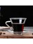 2 Adet Kupalar Espresso Kupalar 180 ml 2 Set Espresso Fincan Tabağı ile Kalınlaşmak Cam Bardak Seti Kahve Kupaları Espresso Cappuccino Latte (Yurt Dışından) 5