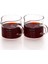 04 40 ml Ahşap Saplı Cam Espresso Ölçüm Fincan Tek/çift Ağızlı Süt Sürahisi Kahve Malzemeleri Şeffaf Mutfak Ölçü Kupa Araçları (Yurt Dışından) 2