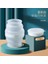 WHITE-B-350ML Silikon Katlanabilir Seyahat Kupası 320/350ML Katlanır Kahve Fincanı Kapaklı Yeniden Kullanılabilir Geri Çekilebilir Su Bardağı Açık Hava Yürüyüş Kamp Için (Yurt Dışından) 1