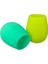 Mavi Mini Silikon Su Bardağı Macaron Şeker Renkler Taşınabilir Taşıma Çevre Dostu Drinkware Yumuşak Katlama Kahve Açık Drop Shoping J116 (Yurt Dışından) 2
