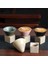 Withe 100 ml 100 ml Yaratıcı Retro Seramik Kahve Fincanı Konik Çay Bardağı Japon Kaba Çömlek Seramik Kupa Latte Çekme Çiçek Porselen Bardak (Yurt Dışından) 2