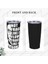 Beyaz 400-600 ml Bir Çiçek Gibi Kırılgan Değil Ama Bir Bomba Kahve Tumbler Için Taşınabilir Saplı Paslanmaz Çelik Termos Bardak (Yurt Dışından) 5