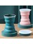 Galaktik Gri 320ML Katlanabilir Seyahat Içme Suyu Bardakları Taşınabilir Silikon Katlanır Bardak Iş Gezileri Yürüyüş Kamp Için Yeniden Kullanılabilir Drinkware (Yurt Dışından) 4