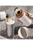 Beyaz Kahve 450 ml Paslanmaz Çelik Kahve Fincanı Akıllı LED Sıcaklık Göstergesi Termos Şişe Kahve Kupa Seyahat Kupa Yalıtımlı Tumbler (Yurt Dışından) 3
