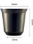 Mavi Çift Duvar Kahve Kupa Bardak Paslanmaz Çelik Sevimli 80 ml Espresso Yalıtım Nespresso Pixie Kahve Kapsül Şekli Termo Kahve Kupaları (Yurt Dışından) 2