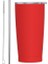 Kırmızı 400-600ML Pogue Life Dış Bankalar Paslanmaz Çelik Kahve Kupa Kapaklı Kupa Bira Kupaları Çay Bardağı Metal Bardak Içecek Saman Seyahat Bardakları (Yurt Dışından) 1