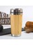 Stil 2 400-600ML Pastoral Stil 304 Paslanmaz Çelik Su Şişesi Basit Içme Kupası Çift Bambu Kabuk Kahve Fincanı Mutfak Aletleri 2023 Vakum (Yurt Dışından) 1