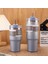 Gradyan 3 20OZ600ML 30OZ 20OZ Saman Kahve Yalıtım Kulplu Fincan Taşınabilir Araba Paslanmaz Çelik Su Şişesi Büyük Kapasiteli Seyahat Bira Kupa (Yurt Dışından) 1