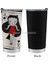 20 Oz - Boop 20 Oz Araba Fincan Seyahat Kahve Kupa Paslanmaz Çelik Yalıtımlı Kahve Içecek Çay Bardağı Klasik Sıkıntılı Ace Goth Ölüm Retro Sp (Yurt Dışından) 5