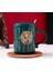 Stil 2 Çin Tarzı Seramik Kupa Kapaklı Bardak Kaşık Orient Vinç Kahve Kupa Çay Fincanı Su Kahvaltı Bardak Cafe Drinkware Hatıra Hediyeler (Yurt Dışından) 1