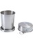 M-150ML Yeni Taşınabilir Paslanmaz Çelik Katlanabilir Bardak 75ML/150ML/250ML Açık Seyahat Katlanabilir Kahve Kupa Teleskopik Yürüyüş Kamp Su (Yurt Dışından) 5