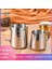 304 Terazili 600ML Latte Art Bardak Terazili Latte Art Bardak, Paslanmaz Çelik Kahve Fincanı Ev Latte Art Aletleri Süt Köpürtme Bardağı 350ML (Yurt Dışından) 2