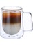Stil 3 Çift Katmanlı Cam Kahve Fincanı Iskandinav Kupa Şeffaf Tubularis Mezar Çay Seti Therma Espresso Chicaras Aksesuarları Haşlanma (Yurt Dışından) 1