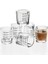 60ML-2PCS 60ML 60ML 2 Adet Ölçekli Çift Cam Kare Bardak Espresso Ons Fincan Mutfak Pişirme Ölçüm Fincan Çift Metre Ölçeği Kahve Aletleri (Yurt Dışından) 5