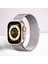 Akıllı Saat Watch için Uyumlu 42,44,45,49MM, 1/2/3/4/5/6/se/7/8/Ultra Metal Seri Kordon ve Kayışı Gümüş 1