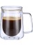 Stil 8 Çift Katmanlı Cam Kahve Fincanı Iskandinav Kupa Şeffaf Tubularis Mezar Çay Seti Therma Espresso Chicaras Aksesuarları Haşlanma (Yurt Dışından) 1