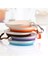 04-270 270ML Katlanır Bardaklar 270ML Bpa Ücretsiz Gıda Sınıfı Su Bardağı Seyahat Silikon Geri Çekilebilir Renkli Taşınabilir Açık Kahve Handcup (Yurt Dışından) 2