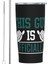 Gök Mavisi 400-600ML Bu Adam Resmi Olarak Taşınabilir Saplı Paslanmaz Çelik Termos Bardak Kahve Samanlı Bardak Su Şişesi Bira Kupa Taza (Yurt Dışından) 2