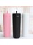 3 Hasır Kapaklar 460 Ml/16 Oz Plastik Saman Bardak Çift Katmanlı Su Şişeleri Kahve Fincanı Yeniden Kullanılabilir Sert Plastik Tumbler Kapaklı Drinkware Noel Hediyesi (Yurt Dışından) 4
