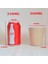 Açık Gri 300ML Kahve Kupaları 300ML Bambu Elyaf Kahve Bantlı Fincan, Biyobozunur Içecek Bardağı Bebek Yemek Takımı Kahve Fincanları, Silikon Kapaklı El Bardağı (Yurt Dışından) 5