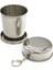 250ML 75ML/150ML/250ML Paslanmaz Çelik Katlanır Bardak Taşınabilir Açık Seyahat Kamp Teleskopik Bardak Anahtarlık Su Kahve Handcup (Yurt Dışından) 3