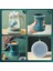 Kiraz Çiçeği Pembe Katlanabilir Seyahat Içme Suyu Bardakları 320ML Seyahat Yıkama Ağız Kupası Silikon Yeniden Kullanılabilir Drinkware Iş Gezileri Yürüyüş Kamp Için (Yurt Dışından) 2