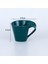 Büyük Bir Kupa Seramik Çay Kahve Kupaları Düz Renk Çay Süt Bardakları 200/250 ml Yaratıcı Ev Masaüstü Şekilli Kahvaltı Bardak Tabakları Süt Kahve Kupaları (Yurt Dışından) 1