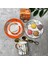 18 200-400 ml Turuncu Kahve Fincanları Tabaklı Yaratıcı Seramik Kupa Çay Için Batı Yemekleri Tam Set Espresso Fincan Okul Öğretmeni Için Hediye (Yurt Dışından) 5