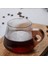 450ML Cam Kahve Kupa Japon Tarzı Cam Bardak Ahşap Saplı Dikey Çizgili Çay Süt Kupası Ev Ofis Drinkware Bira Kupası Hediye (Yurt Dışından) 3