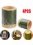 8.5x8 cm 300 ml 4 Adet Bambu Bardak Doğal Bardak Tüp Yeniden Kullanılabilir Pürüzsüz Kupalar Süt Çay Dondurma Pirinç Açık Partiler Barbekü Drinkware Iş (Yurt Dışından) 2