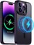 Bufalo Glass iPhone 14 Pro MagSafe Uyumlu Magnific Deep Purple Case Premium Derin Mor Kılıf 1