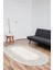 Dijital Salon Halısı Trend Keçe Kaymaz Taban Saçaklı Oval Modern Rana Yeşil 1