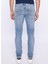 Normal Bel Skinny Fit Açık Indigo Erkek Denim Pantolon DT10352_ETHAN Skinny Fit Normal Bel 4