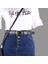 Kadın Pu Deri Kemer Rahat Çiçek Işlemeli Dekorasyon Bayan Kemer Çok Yönlü Moda Retro Kemer (Yurt Dışından) 2