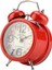 Küçük Hafif Mini Pençe Makinesi Çalar Saat, Yatak Odası Ev Masası Için Mini Çalar Saat Kırmızı (Yurt Dışından) 3