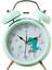 Öğrenciler, Çocuklar ve Yetişkinler Için 4 Inç Metal Parlak Sevimli Çalar Saat Dilsiz Çalar Saat (Yeşil) (Yurt Dışından) 1