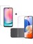 Samsung Galaxy A24 Uyumlu Kılıf Esnek Silikon Telefon Kılıfı ve Temperli Cam Ekran Koruyucu 1