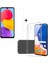 Samsung Galaxy A14 Uyumlu Kılıf Esnek Silikon Telefon Kılıfı ve Temperli Cam Ekran Koruyucu 1