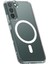 Samsung Galaxy S22 Uyumlu Kılıf Şaffaf Wireless Şarj Özellikli Magsafe Kılıf Kapak 2