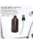Siyah Atomıser Spreyli 100ML Amber Cam Sprey Şişesi, Doldurulabilir (Yurt Dışından) 3