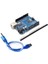 Uno R3 CH340G+MEGA328P Çip 16MHZ Arduino Uno R3 Geliştirme Kurulu + USB Kablosu (Yurt Dışından) 1